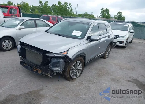 2020 Hyundai Santa Fe Limited from USA, damaged, VIN 5NMS53AD6LH286356